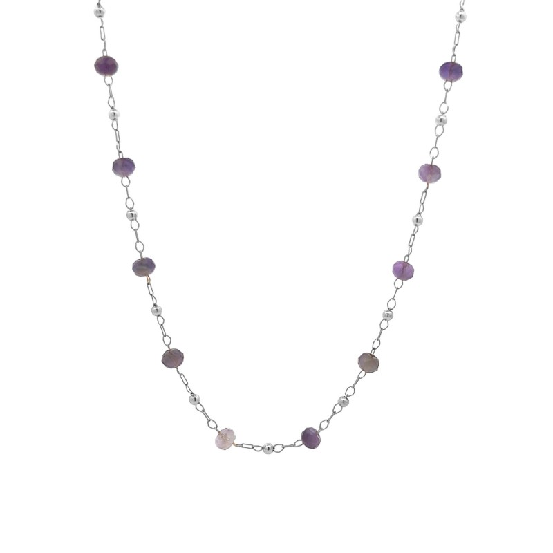 COLLANA CON PIETRE NATURALI - YK22392D817