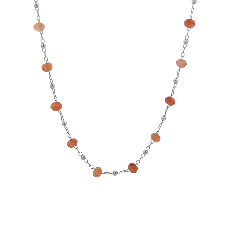COLLANA CON PIETRE NATURALI - YK22392D817