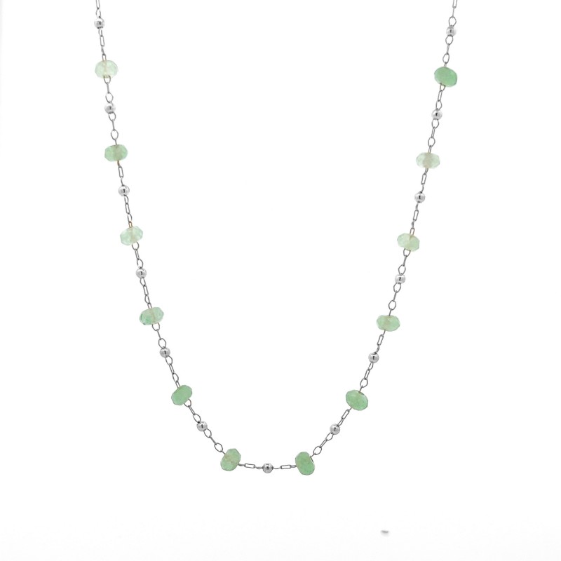 COLLANA CON PIETRE NATURALI - YK22392D817