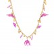 COLLANA CON FIORI PENDENTI - YN22135D518