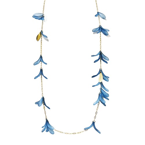 COLLANA LUNGA CON PETALI - YNK23112E636/E637