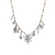 COLLANA CON FARFALLA E CHARMS PENDENTI - YNK23132E303 ARG