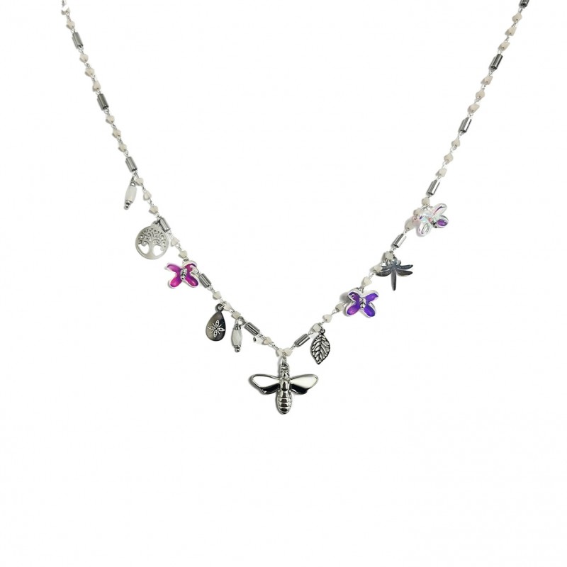 COLLANA DI FIORI D'API - YNK231344E301 ARG