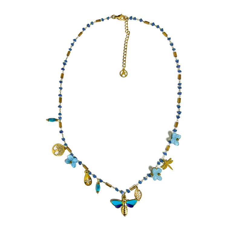 COLLANA DI FIORI D'API - YNK231344E301 ORO