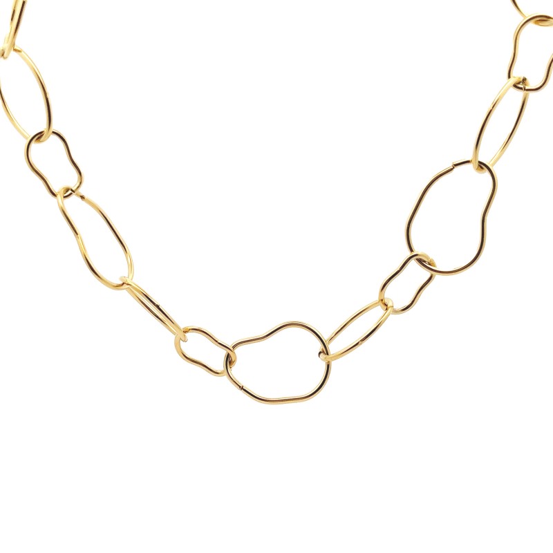 COLLANA LUNGA A MAGLIA CATENA CLASSICA - YNK2392E635