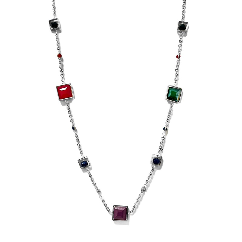 COLLANA LUNGA CON CRISTALLO - YNK2388E641