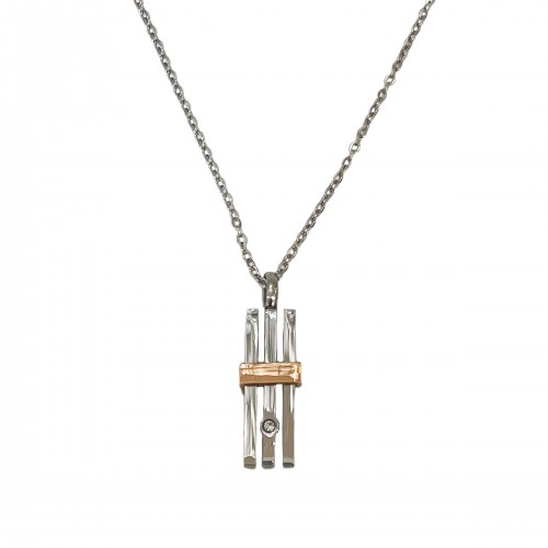 COLLANA TRE BARRE - RD2292E27