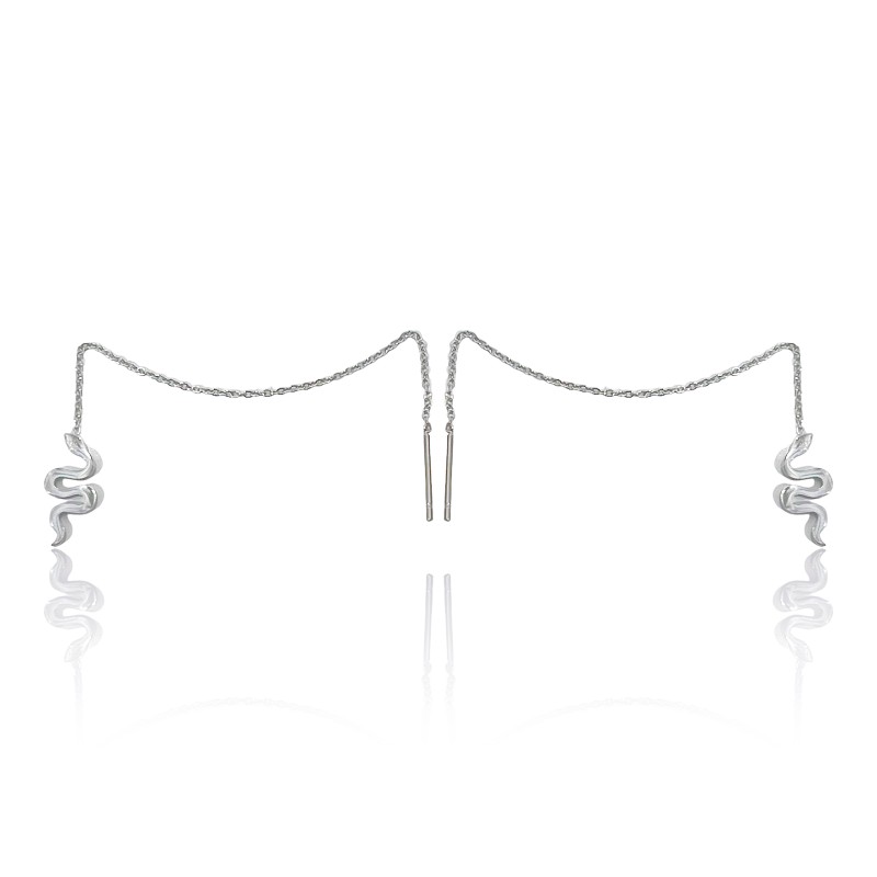 ORECCHINI A CATENA SALISCENDI SNAKE - HDX2228D843