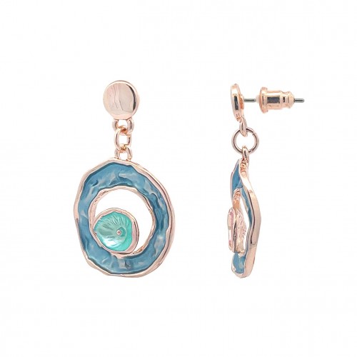 ORECCHINI PENDENTI SMALTATI - SW2236D619