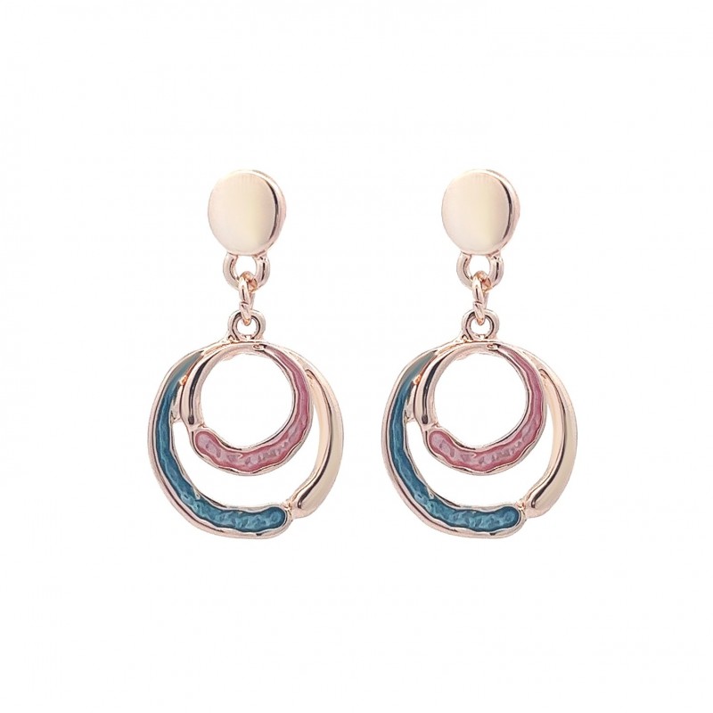 ORECCHINI PENDENTI SMALTATI - SW2236D629