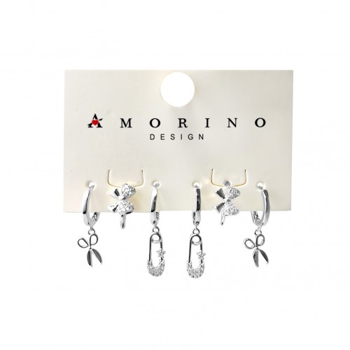 SET 6 ORECCHINI A CERCHIO - YK22618104D24