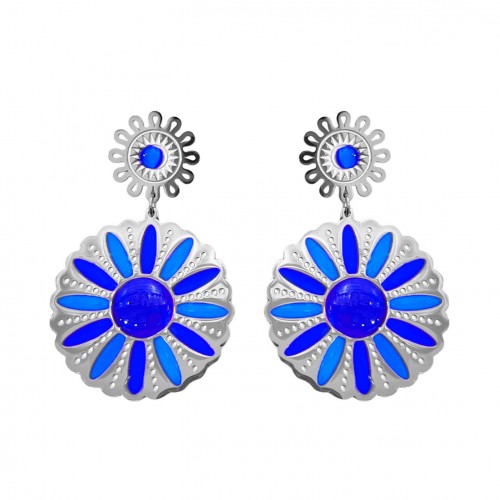 ORECCHINI PENDENTI SMALTATI - YNK221104D707