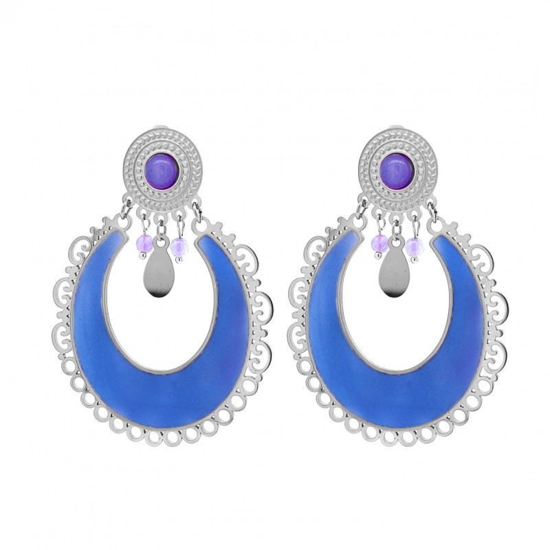 ORECCHINI PENDENTI SMALTATI - YNK22116D708