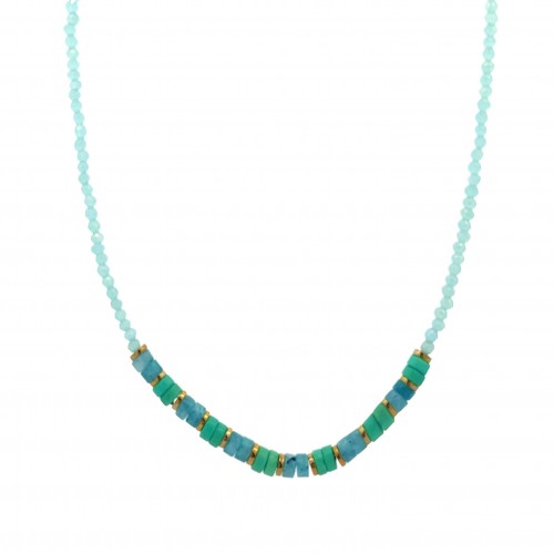 COLLANA CON CRISTALLI E PIETRE - MNK2368E959