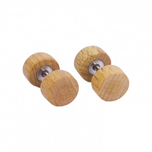 DILATTATORE FAKE IN LEGNO LATERALI 10MM  - 6621124083942/80927/80910